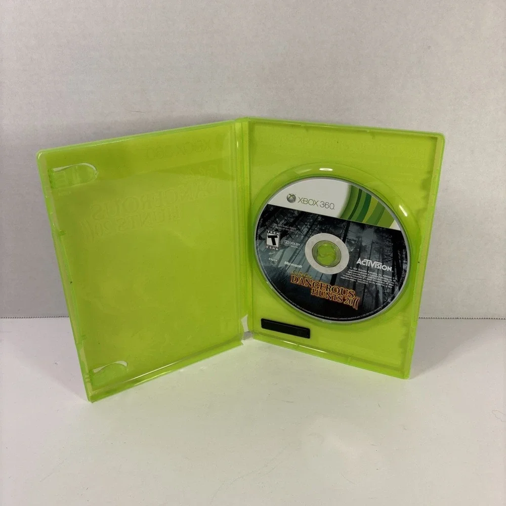 Cabela's Dangerous Hunts 2011 Microsoft Xbox 360 Game No Manual Tested